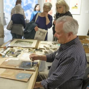 Leon Loughridge, Print Making Demonstration